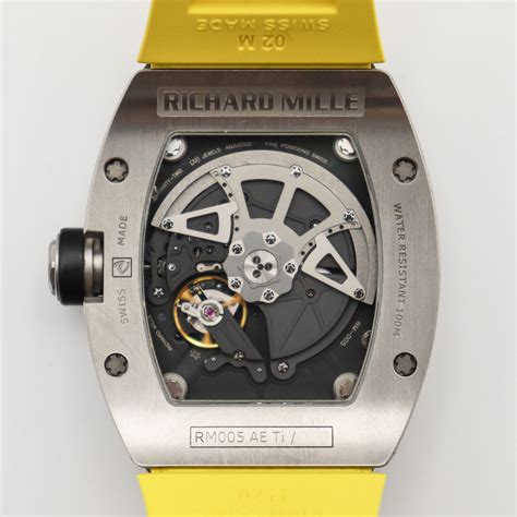 richard mille 005 titanium.